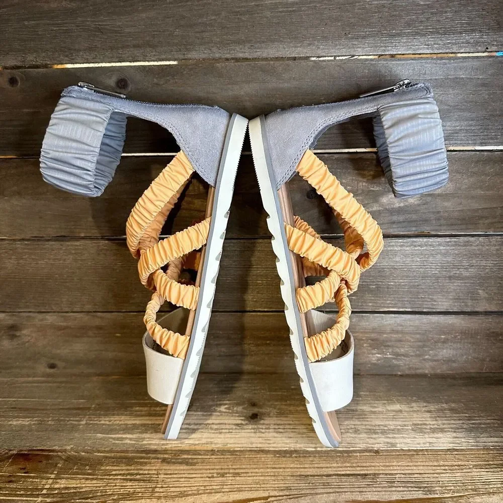 New NWOB Womens Shoes Sorel ELLA II Strappy Gladiator Comfort Sandals Size 7‎ M